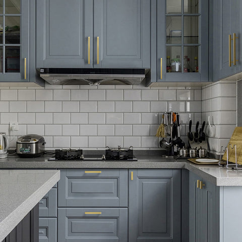 Goldenwarm 10-pack gold cabinet handles suitable for many cabinets