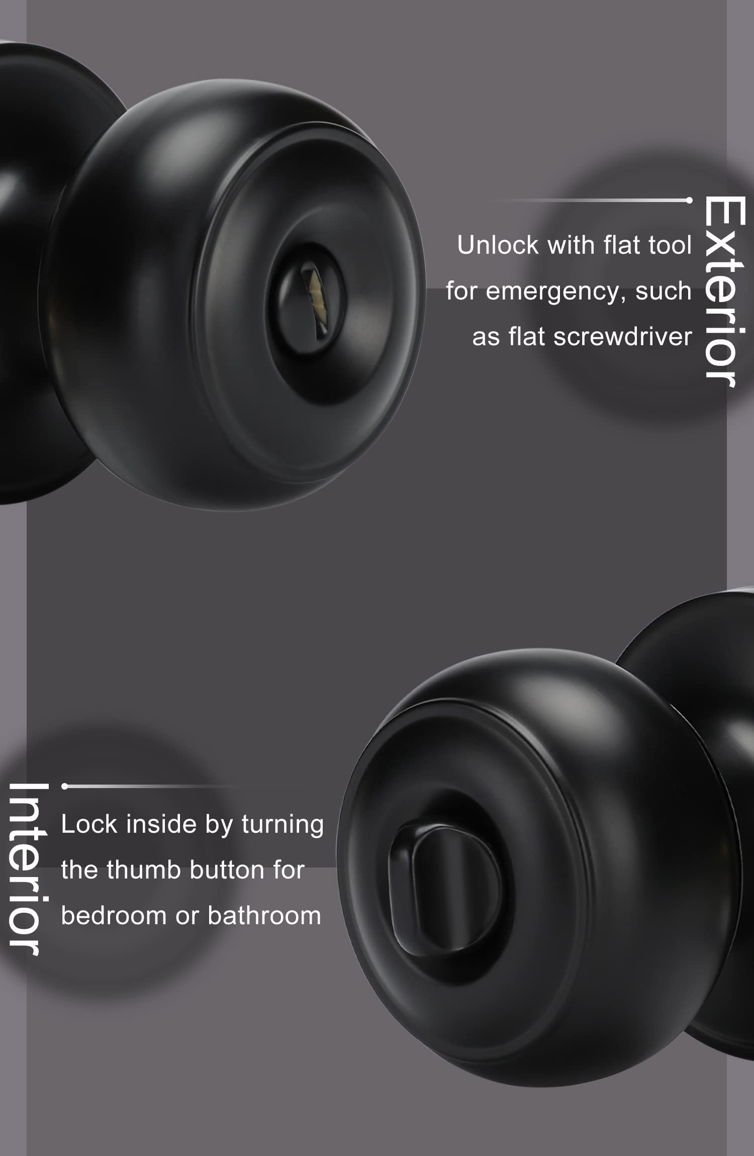 Goldenwarm adjustable latch fits 2-3-8 or 2-3-4 backsets.