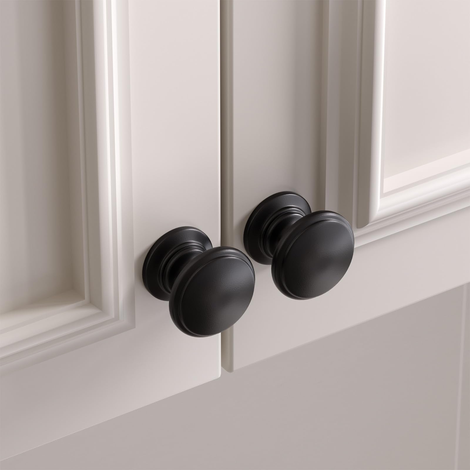 Goldenwarm black drawer pulls suitable for kitchen updates and furniture refinishing.