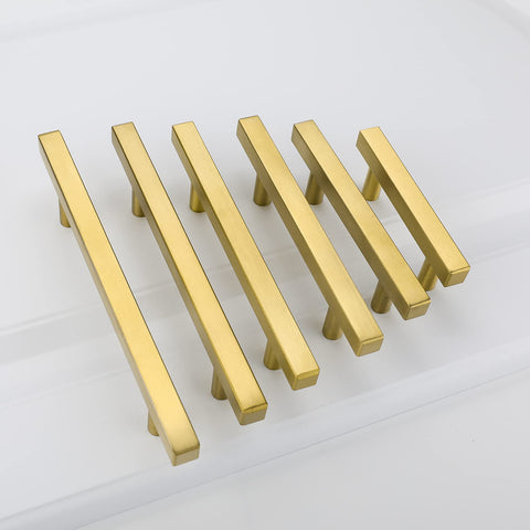 Goldenwarm brass knob set includes standard screws for quick installation.