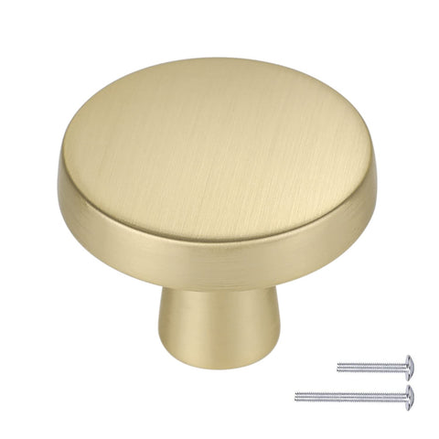 Goldenwarm rounded-edges design knob, safe to handle.