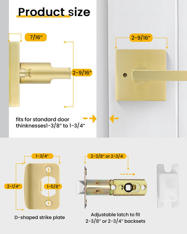 Goldenwarm brushed gold finish maintains color and resists wear over time