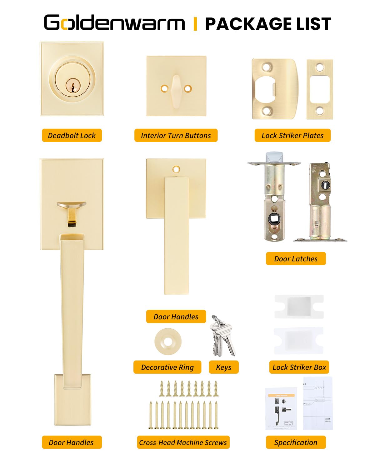 Goldenwarm installation guide included with all mounting hardware
