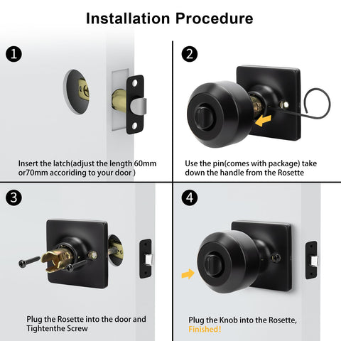 Goldenwarm matte black finish complements modern interiors with a sleek look.