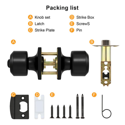 Goldenwarm simple screwdriver installation requires no keys.