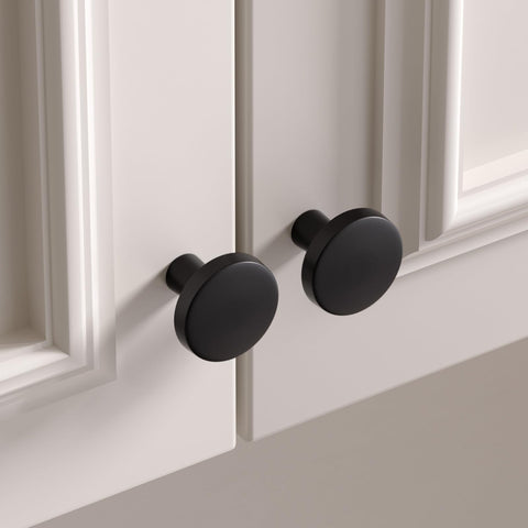 Goldenwarm matte black knobs with screws included for hassle-free installation