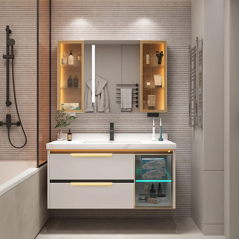 Goldenwarm modern hardware upgrade for kitchens and bathrooms.
