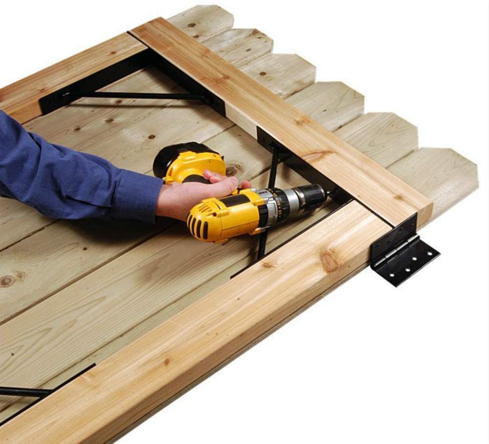 GoldOrcle gate latch included for secure closure