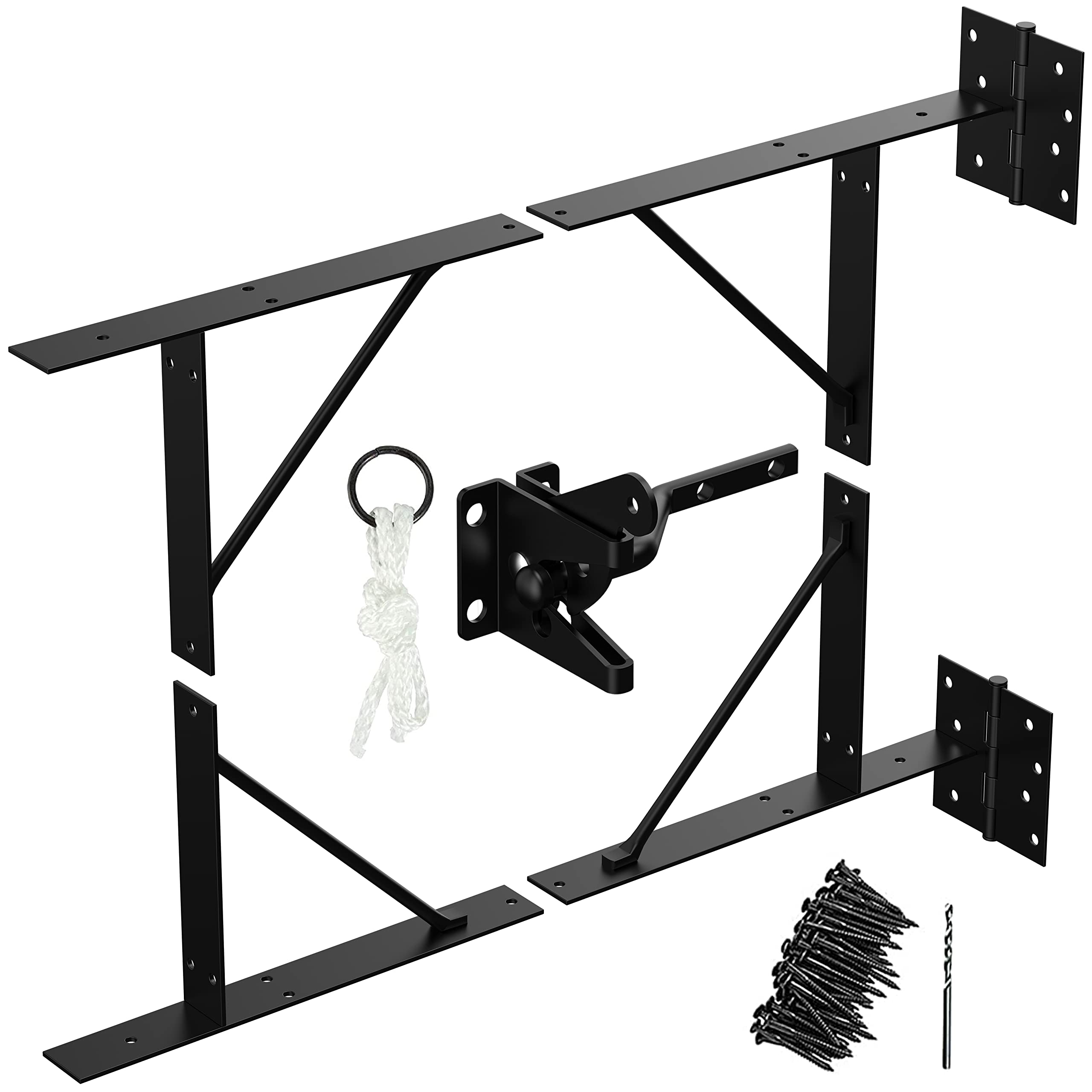 GoldOrcle Anti Sag Gate Kit heavy-duty steel with rust-resistant coating