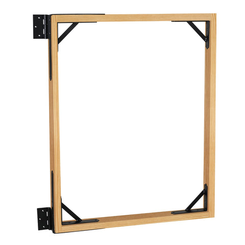 GoldOrcle powder-coated rust-resistant finish protects gates in the elements.