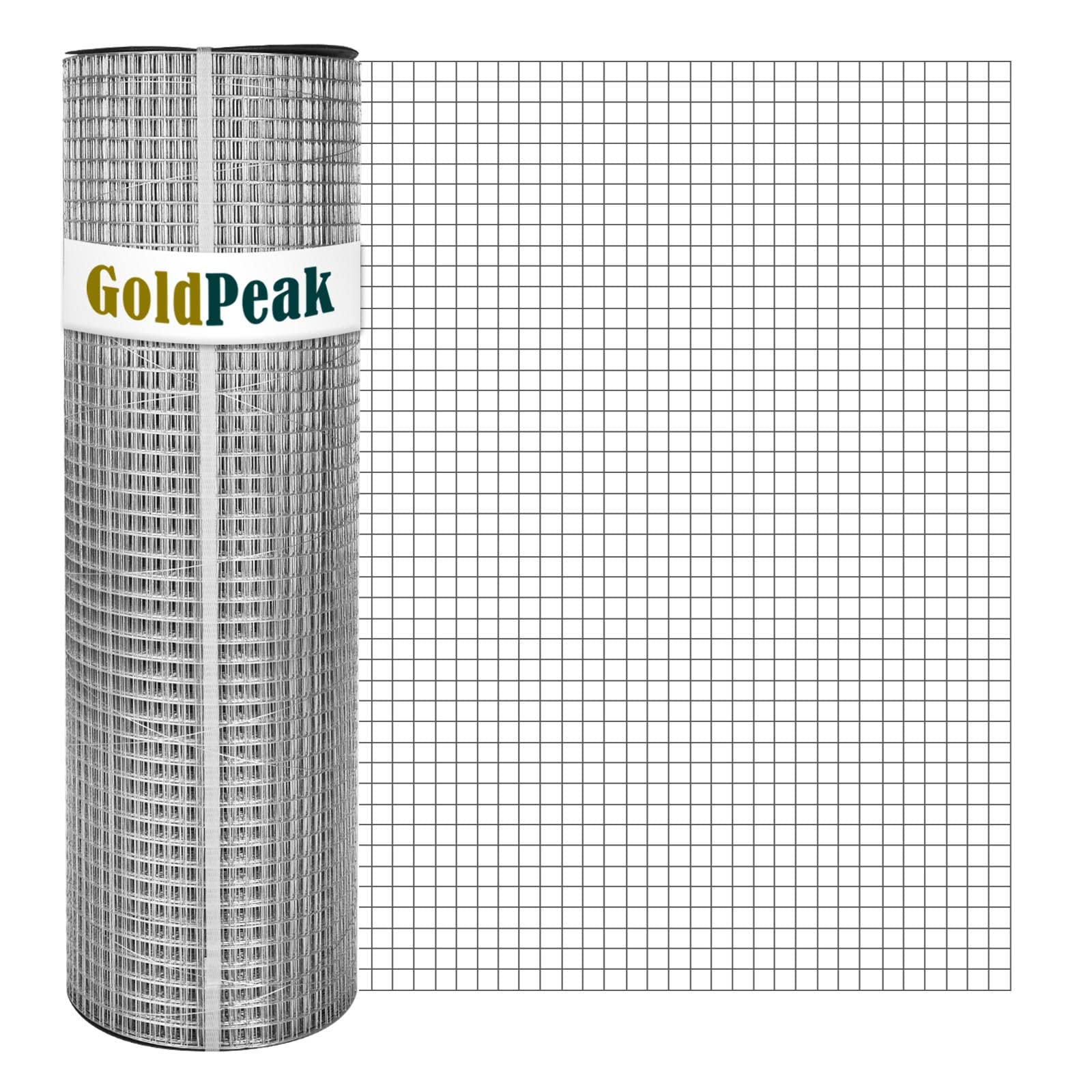 GoldPeak hardware cloth 1/4 inch mesh roll for durable garden fencing and coop enclosures