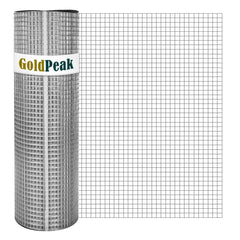 GoldPeak hardware cloth 1/4 inch mesh roll for durable garden fencing and coop enclosures