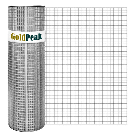 GoldPeak hardware cloth 1/4 inch mesh roll for durable garden fencing and coop enclosures