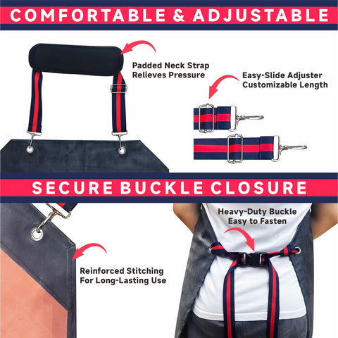 GoldPig heavy-duty rubber construction stands up to tough chores