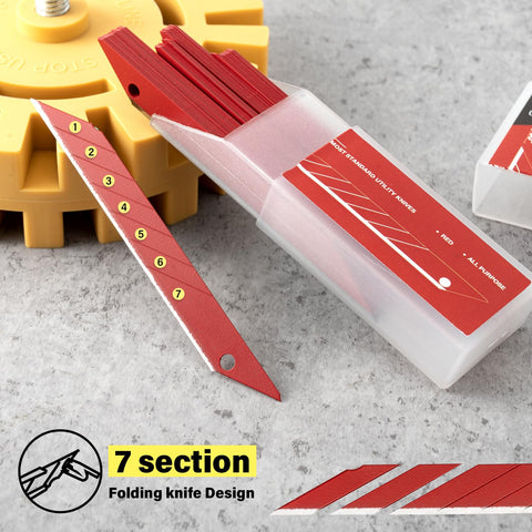 Gomake blades with a 30-degree sharp edge for precise cuts