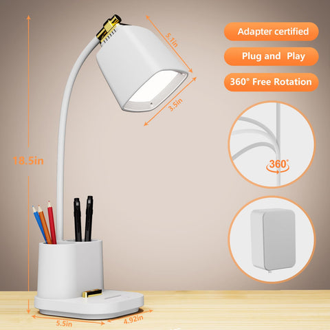 GONDSILY eye-friendly LED lighting reduces glare during extended reading.
