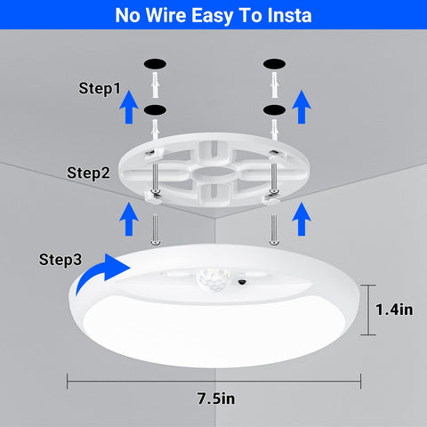 GONDSILY wireless installation kit included for quick setup