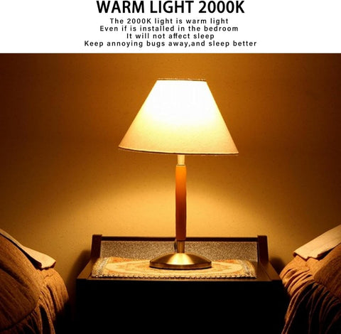 Gonhom auto on/off dusk-to-dawn sensor enables hands-free lighting.