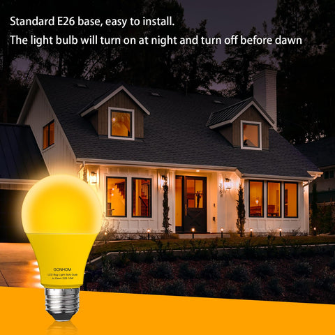 Gonhom energy-saving 10W replaces 100W, lowering energy use.