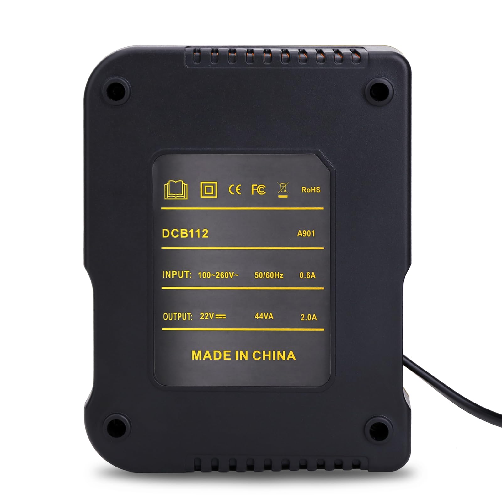 Gonocop DCB112 charger compact build ideal for job sites and garage workshops.