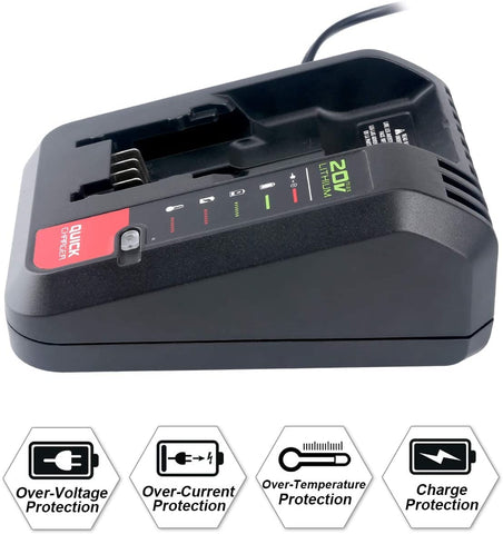 Gonocop PCC692L charger cooling system highlights durable design.