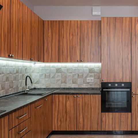 Goo-Ki six-pack cabinet knobs provide cohesive updates across multiple pieces.