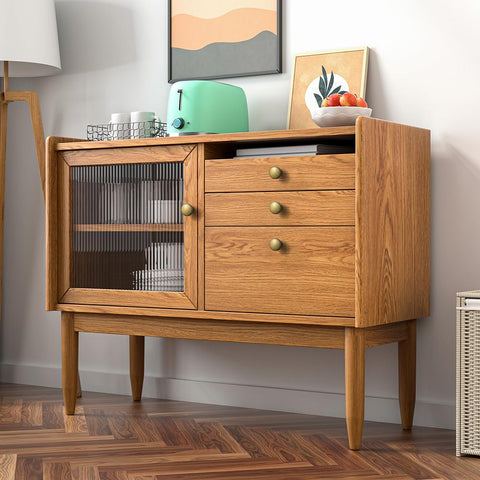 Goo-Ki bedroom furniture knob adds luxury detail and secure grip.