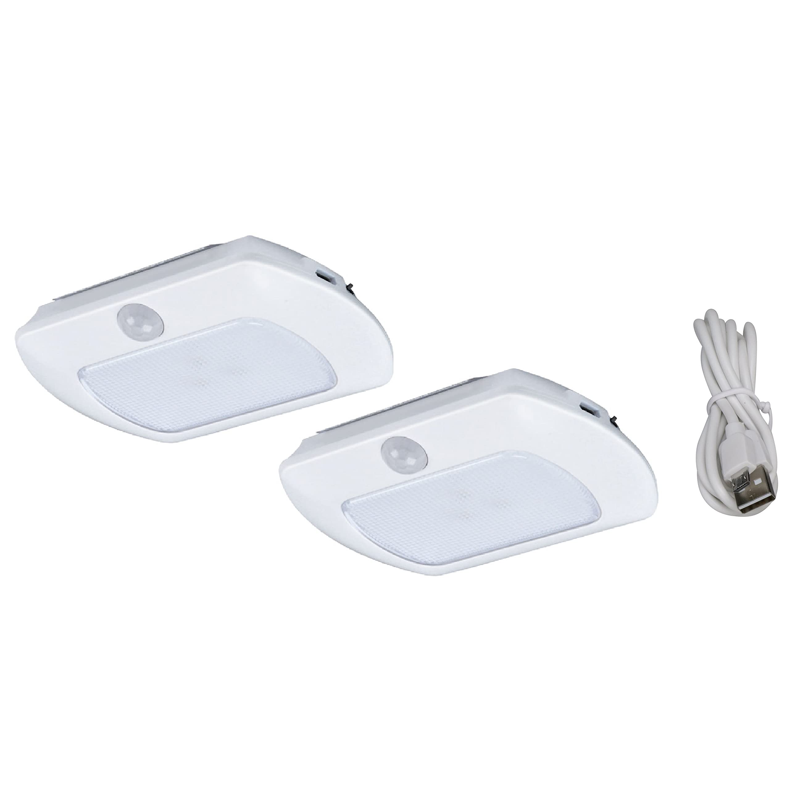 Good Earth Lighting puck light auto mode activates with motion for energy-efficient lighting