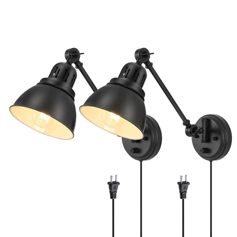GOODATE ENCOMLI swing arm lamp with adjustable angle for precise lighting.