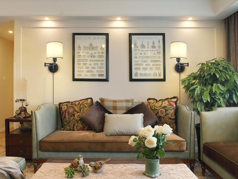 GOODATE included LED bulbs provide 810 lumens at 8W