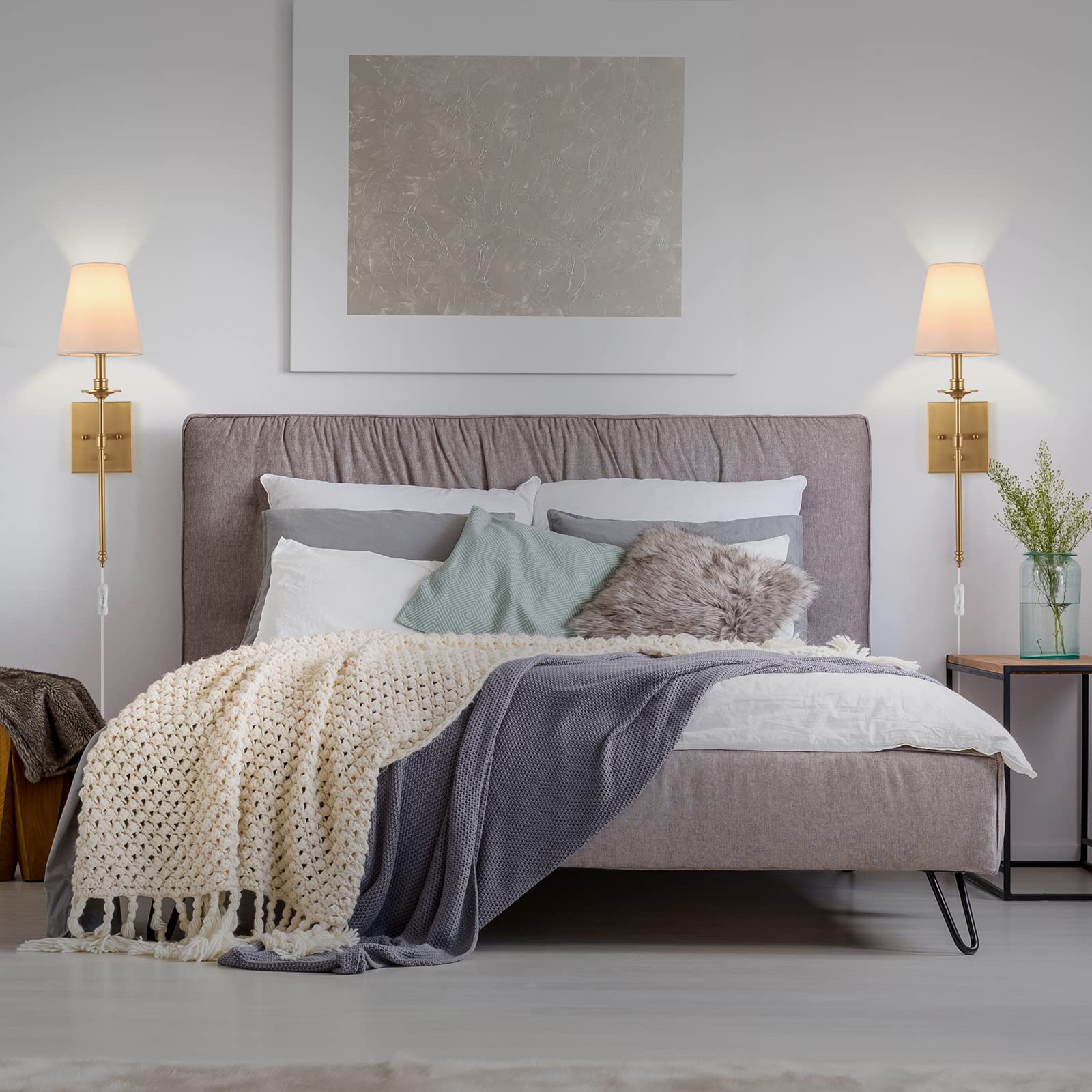GOODATE UL-certified sconces ensure safe, reliable home lighting.