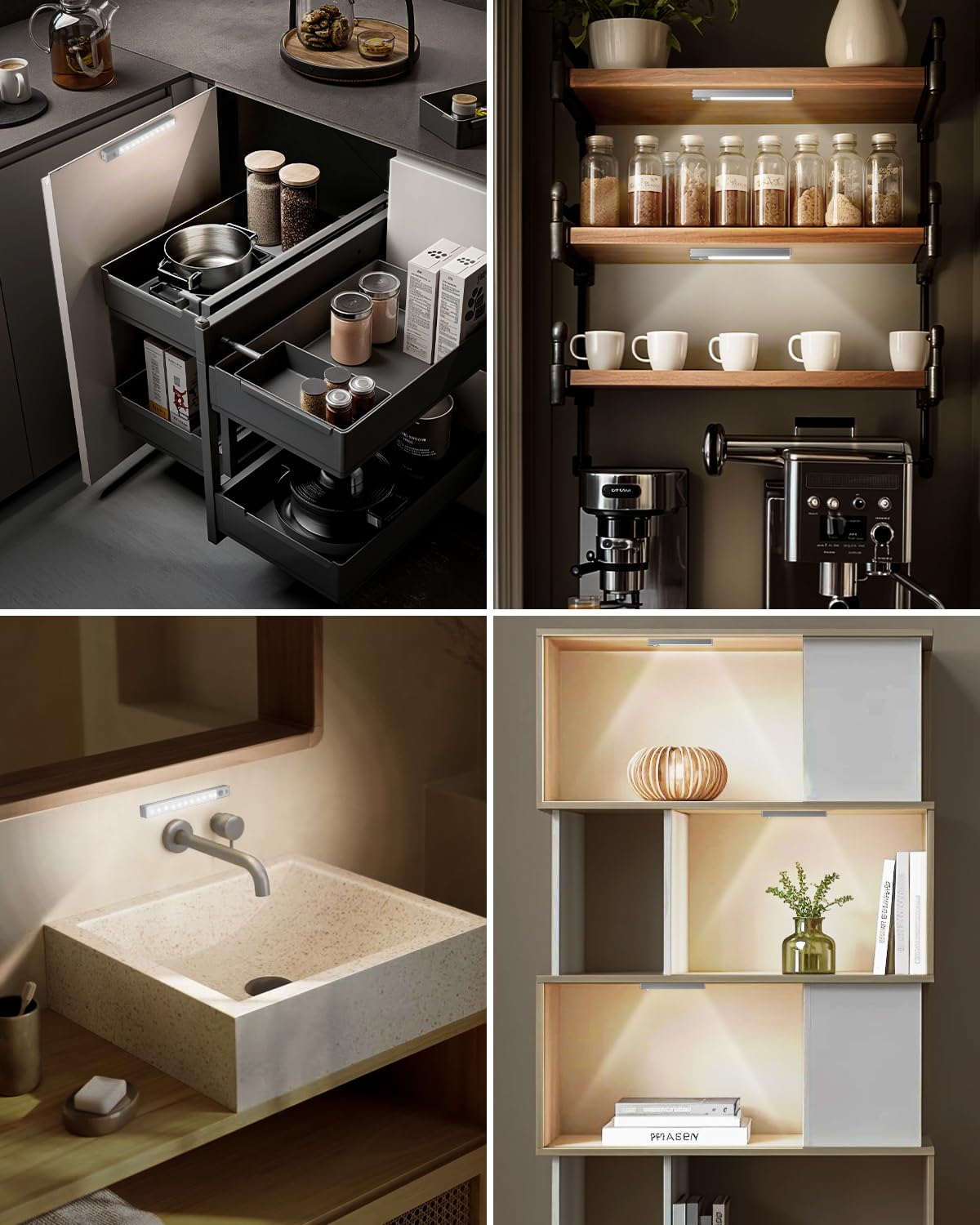 GOODEA compact drawer lighting for dark drawers and tool boxes.