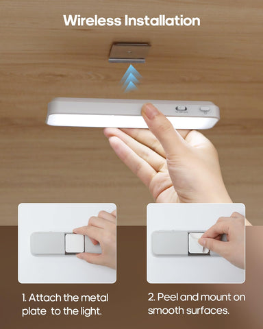 Goodea magnetic installation option adheres firmly to metal surfaces
