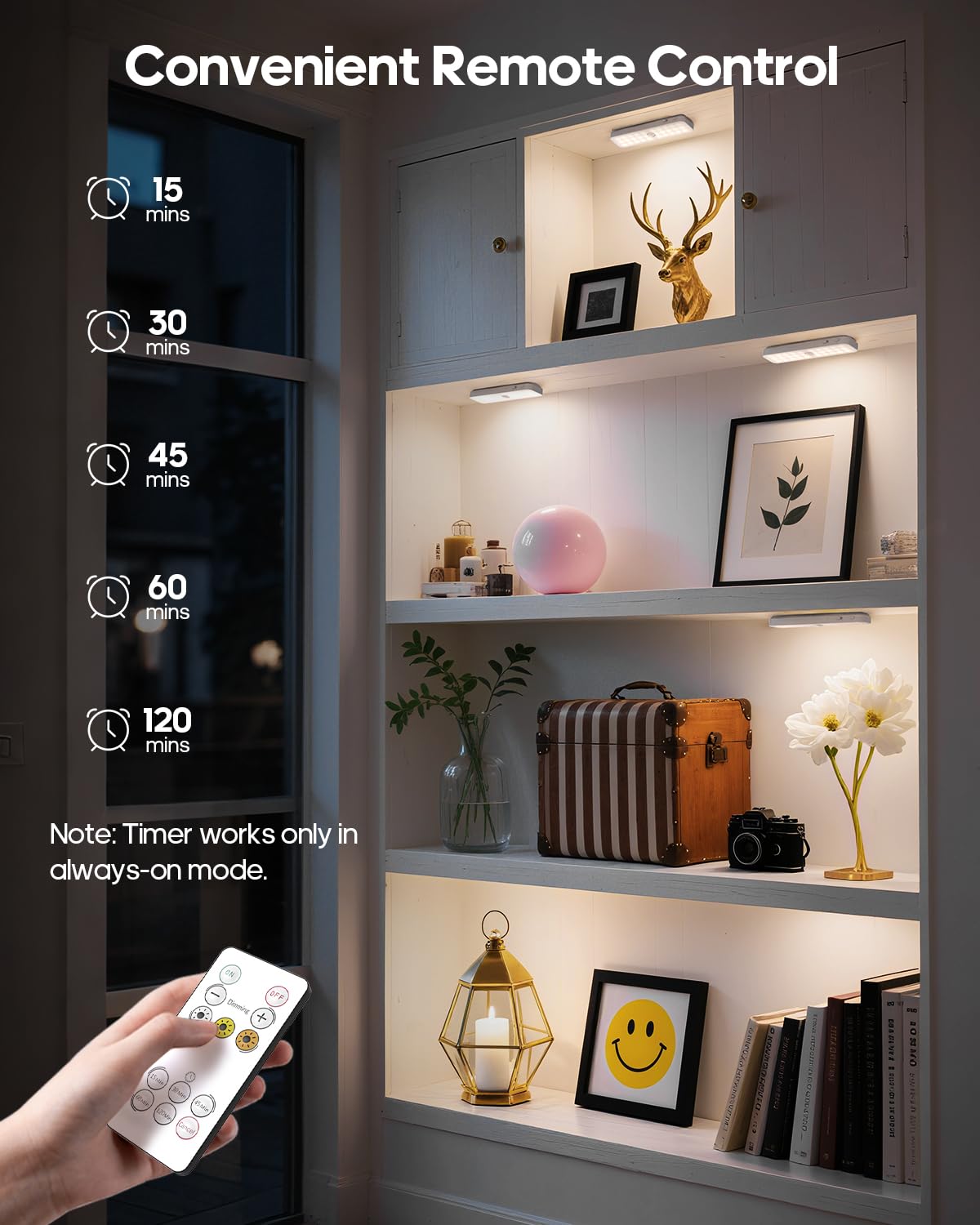 Goodea timer function overview for customizable lighting durations