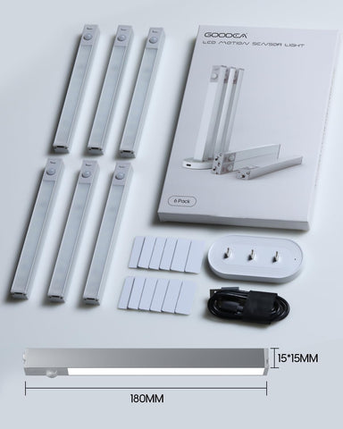 Goodea USB charging-ready design lets you recharge on the go.