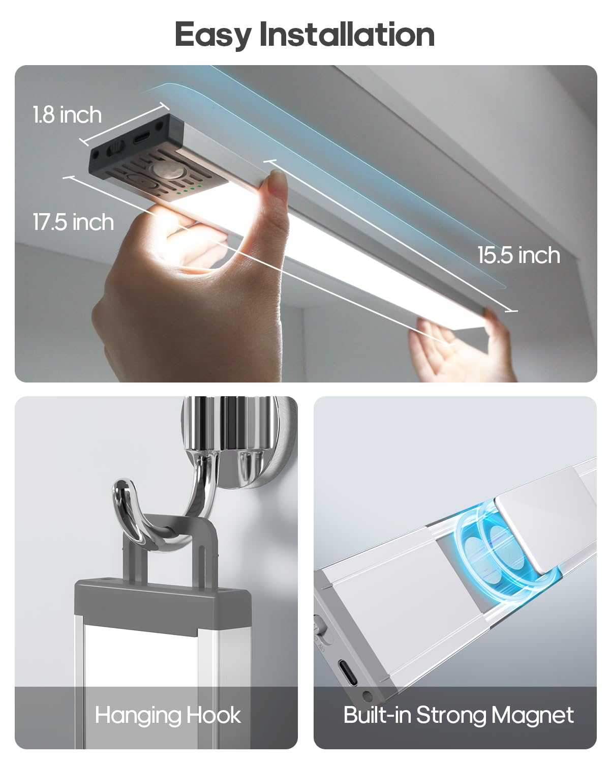 GOODEA 4-pack delivers wireless lighting across multiple spaces without messy cords.