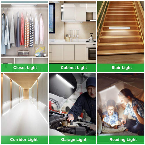 Goodland versatile lighting for stairs and wardrobes to boost safety.