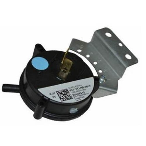 Goodman OEM air pressure switch, front view, reliable furnace safety control for consistent operation.