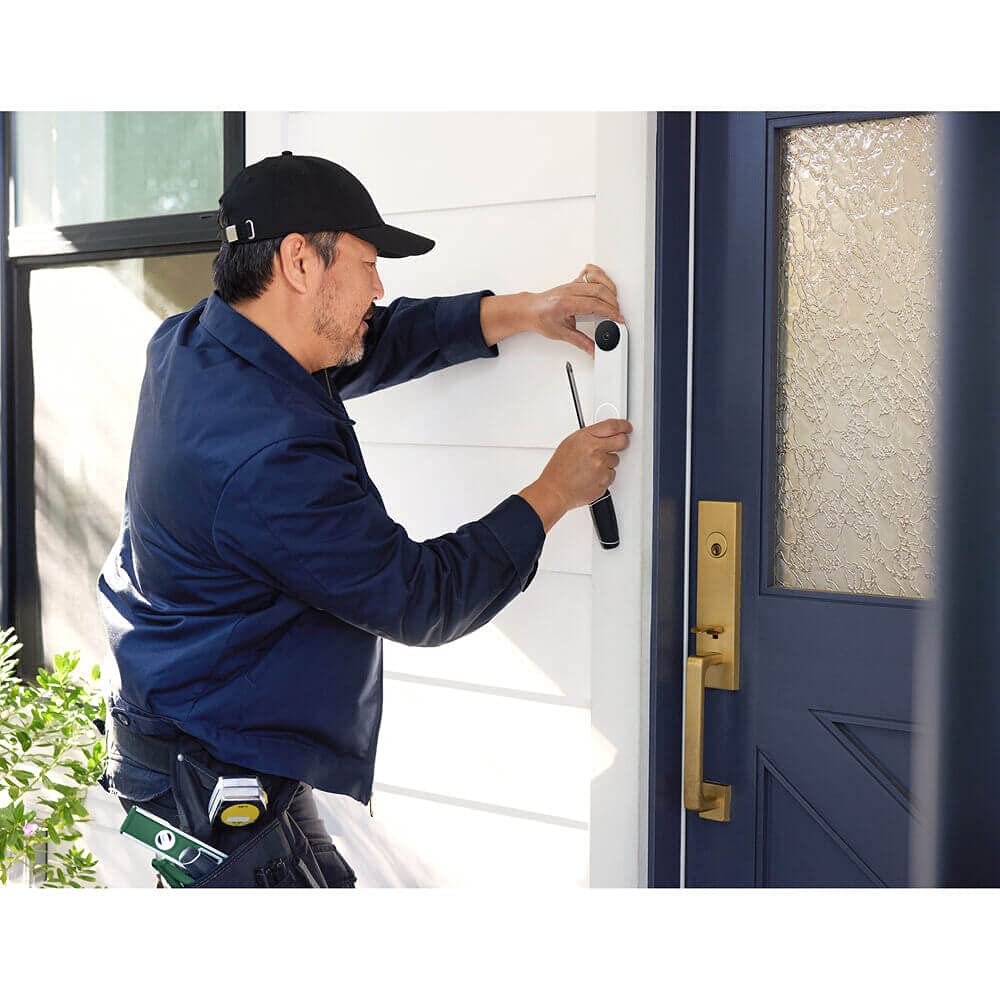 Google Nest Doorbell (Battery) Linen activity zones focus on high-traffic areas.