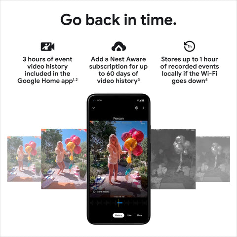 Google Nest Doorbell Battery live video view lets you check in remotely