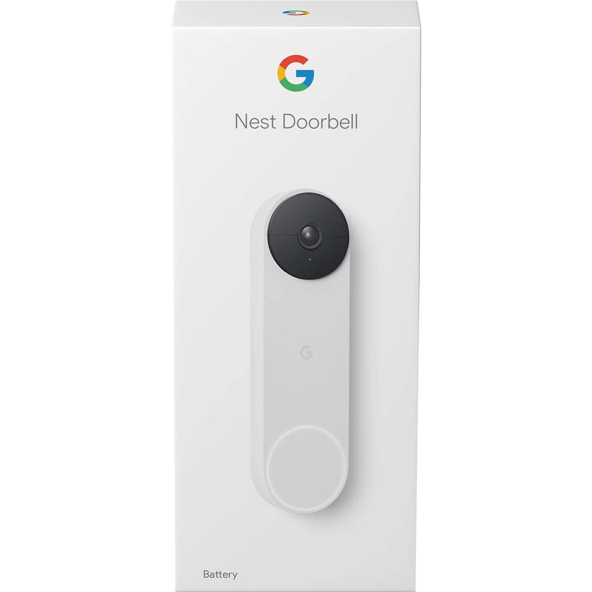 Google Nest Doorbell Battery Snow two-way talk lets you speak to visitors