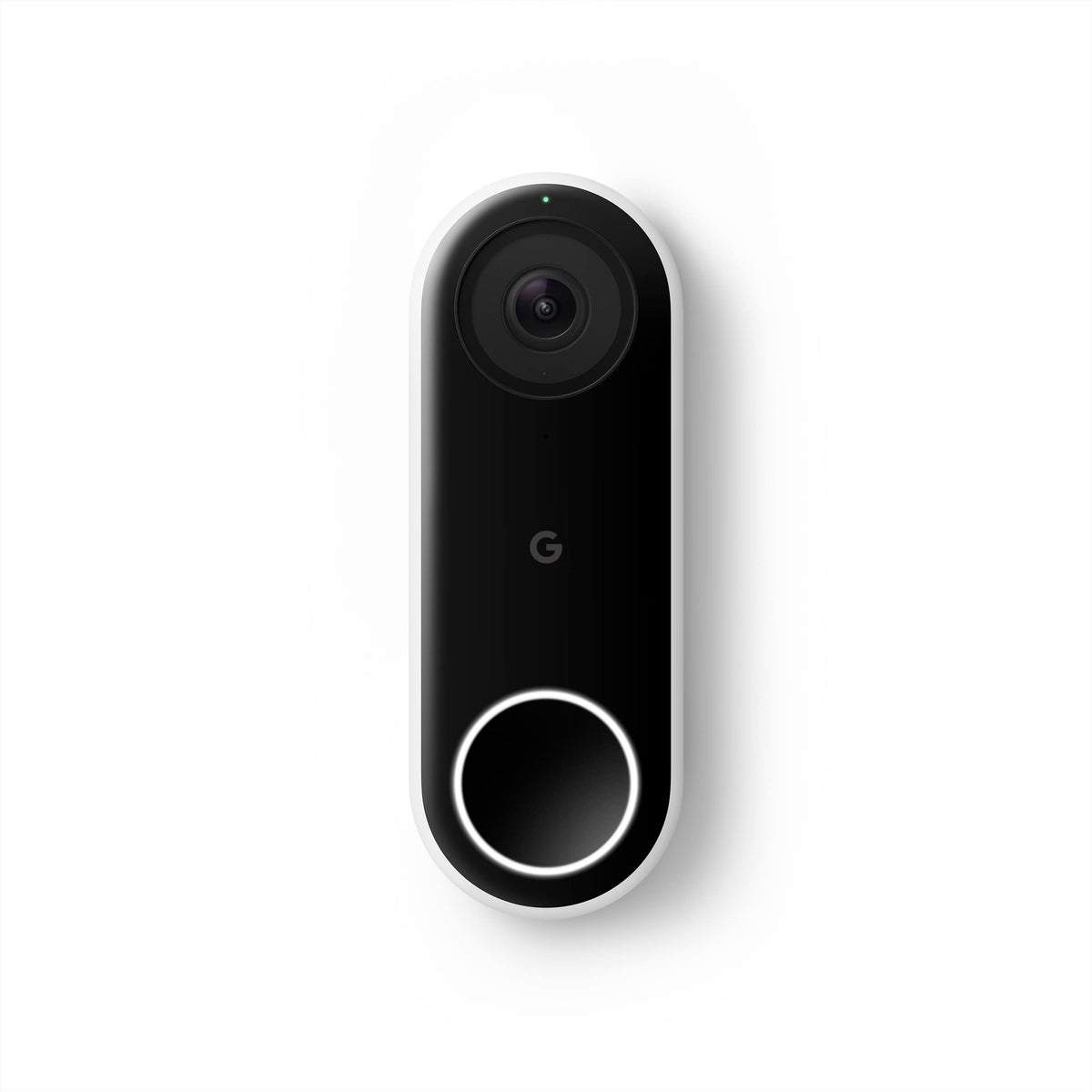 Google Nest Doorbell wired front door view shows visitors with clear detail for quick recognition