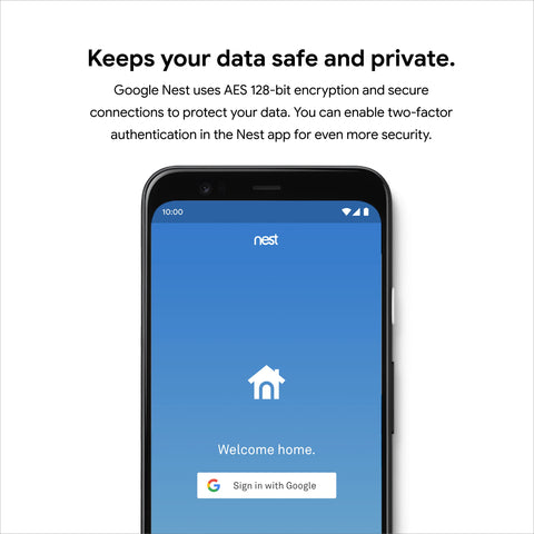 Google Nest Doorbell wired night vision view enables porch visibility after dark