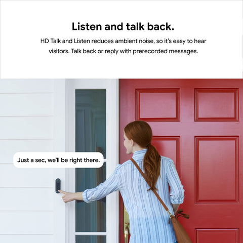 Google Nest Doorbell wired package detection flags deliveries for easy pickup