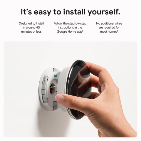 Google Nest Adaptive Eco adjusts temp when you’re away.