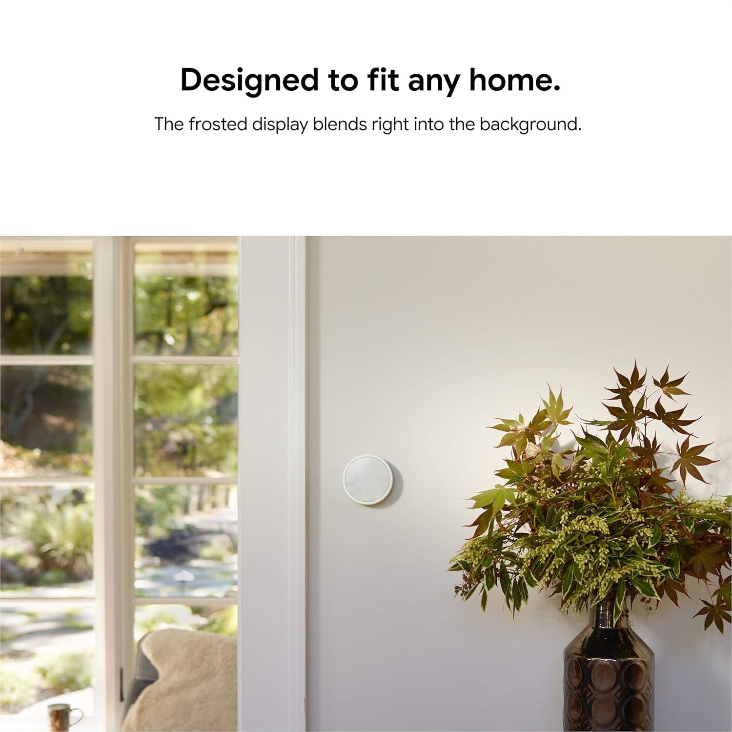 Google Nest Learning Thermostat E HVAC monitoring alert suggests maintenance reminders.