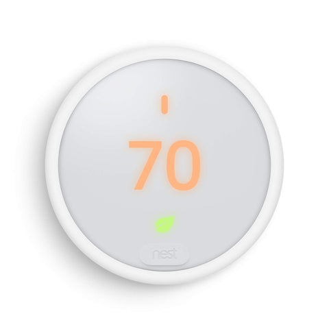 Google Nest Learning Thermostat E remote control lets you adjust temps from any device.