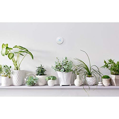 Google Nest T4000ES with voice control enabling hands-free temperature changes