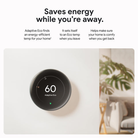 Nest Temperature Sensor 2nd Gen in a living room for room-by-room comfort