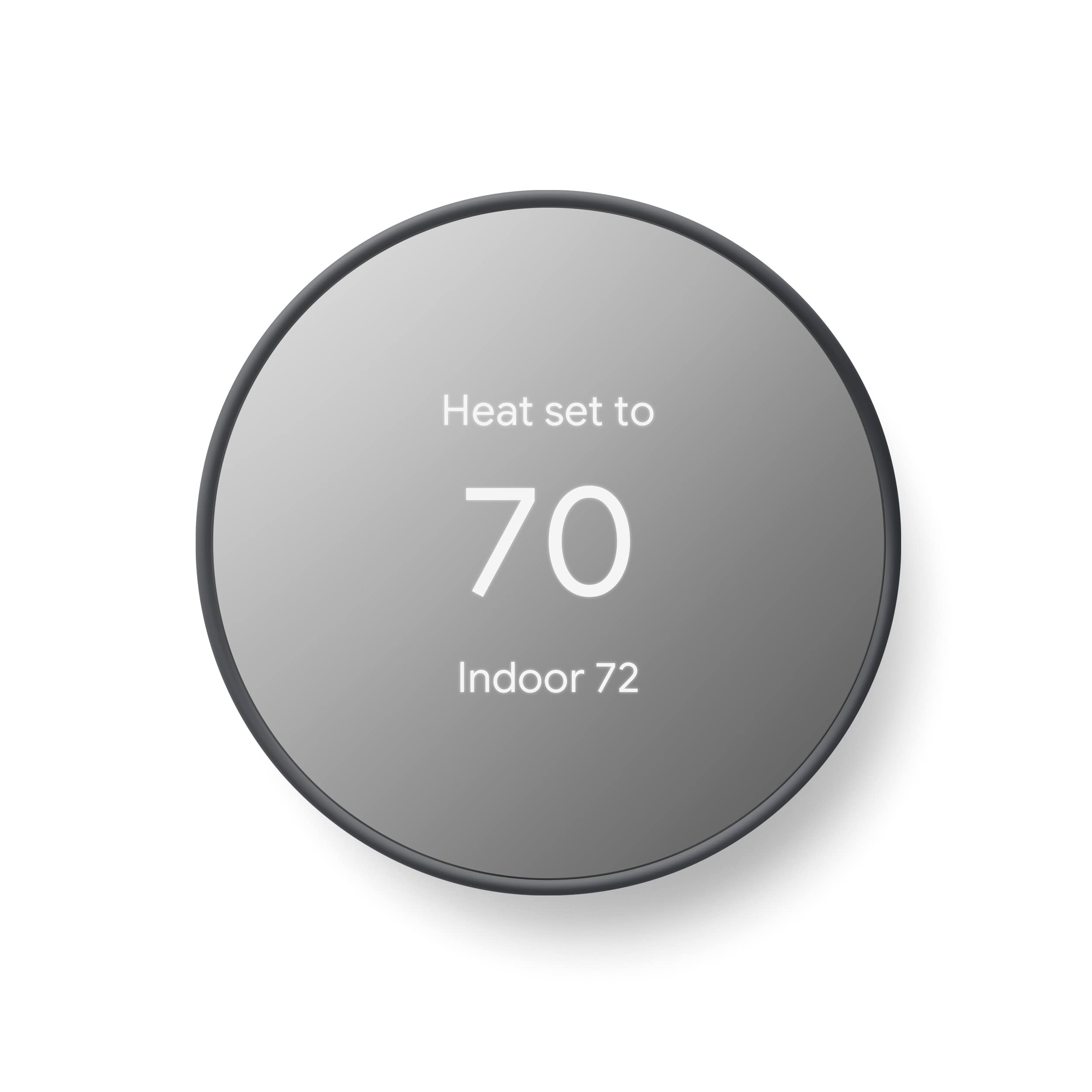 Google Nest Thermostat main unit with clear display for easy control.